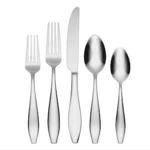 Comet 65-Piece Silver 18/0-Stainless Steel Flatware Set (Service For 12)