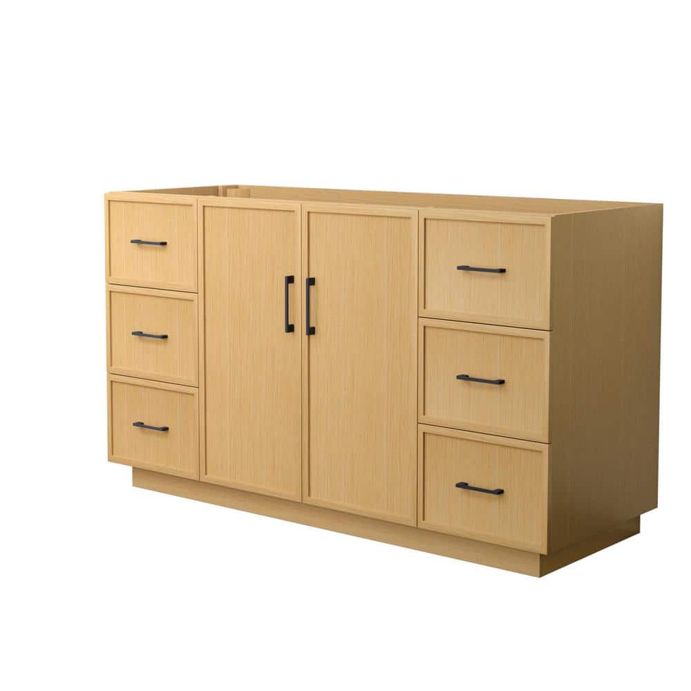 Elan TK 59 in. Bath Vanity Cabinet without Top in Light Oak Assembled price history on PriceWatchPro