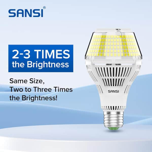 SANSI 500-Watt Equivalent 5000K Daylight A21 Non-Dimmable E26 LED
