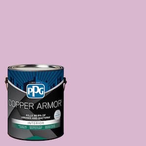 1 gal. PPG1180-4 Light Mulberry Eggshell Antiviral and Antibacterial Interior Paint with Primer