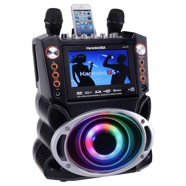 Karaoke System with 7 in. TFT Digital Color Screen, Record Function, Bluetooth and HDMI