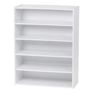 White 5-Tier Multi-Purpose Organizer Shelf (23.14 in. L x 11.63 in. W x 31.51 in. H)