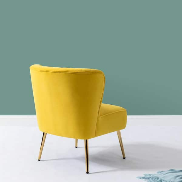 Yellow cocktail online chair