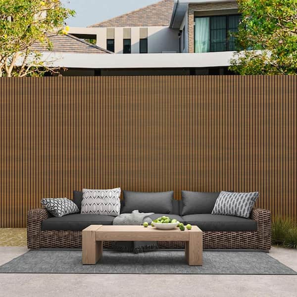 mondaria 6.3 in. x 90.6 in. x 1 in. Waterproof Composite Siding