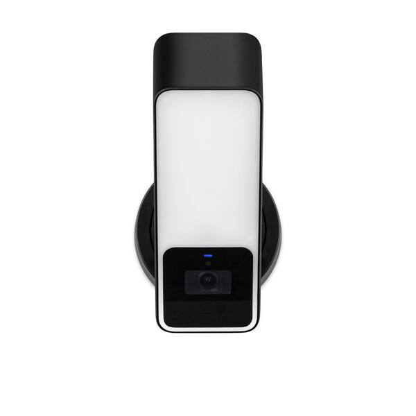 eve Outdoor Cam – Smart Wired Dimmable Outdoor Floodlight, works with Apple Home, 2-Way Comm, End-to-End Encryption (Black)