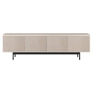 Whitman 70 in. Alder White TV Stand Fits TV's up to 75 in.