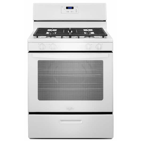 Whirlpool 5.1 cu. ft. Gas Range in White