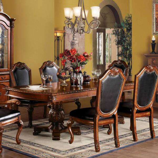 Cherry Wood Dining Table, How Long Is A Dining Room Table That Seats 8