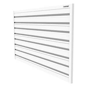 4-Panel Pack with Trim for Garage Slat Wall System