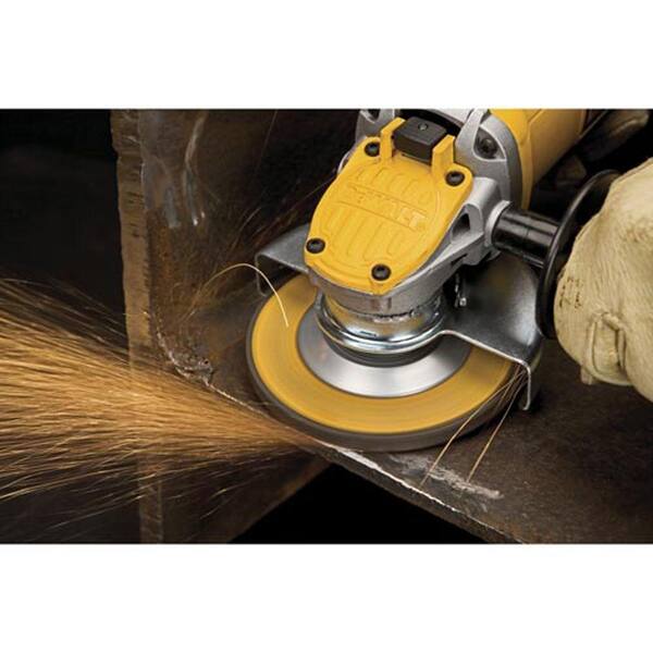 DEWALT DWE4120N 9 Amp Corded 4.5 in. Paddle Switch Small Angle Grinder without Lock-On - 2