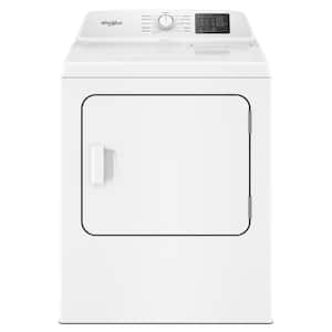 7.0 cu. ft. Vented Front Load Electric Dryer in White with Adaptive Dry