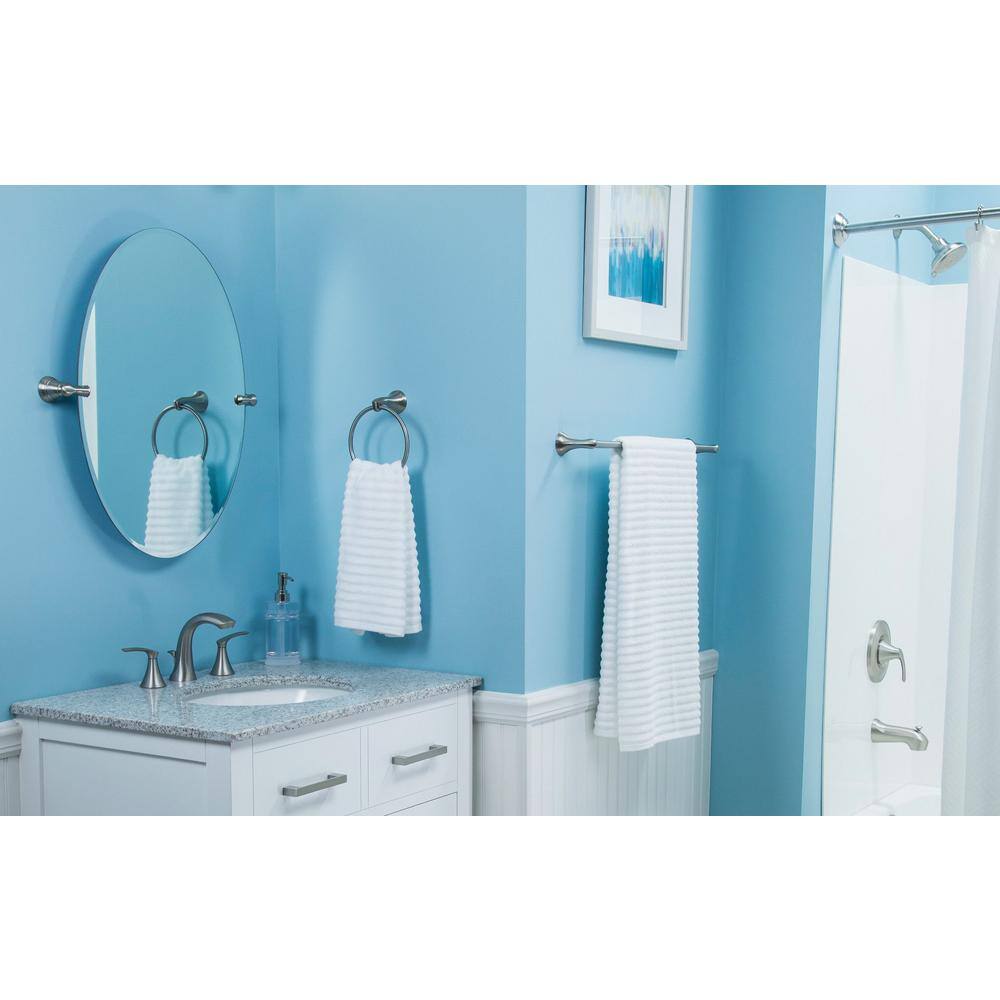 Darcy 8 in. Widespread 2-Handle High-Arc Bathroom Faucet in Brushed Nickel
