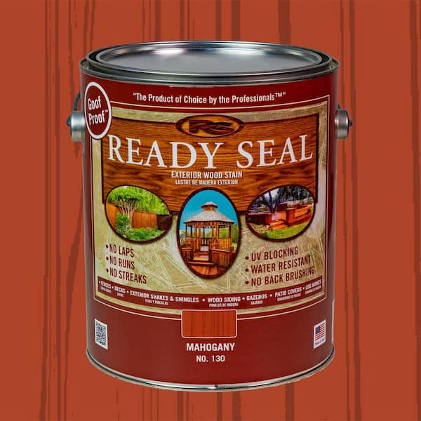 Ready Seal 1 gal. Dark Walnut Exterior Wood Stain and Sealer