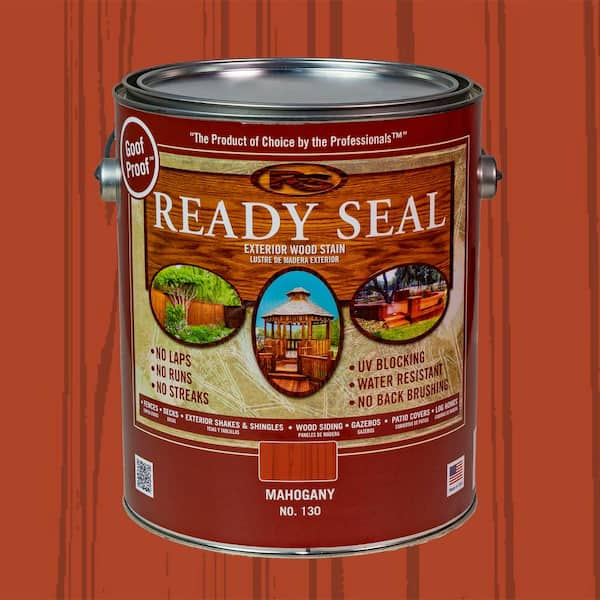 Ready Seal 1 gal. Mahogany Exterior Wood Stain and Sealer