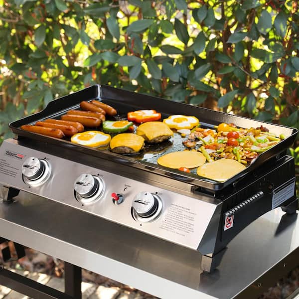 My Hibachi 3-in-1 BBQ - Flat Top Griddle, Grill, and Multi-purpose Stove Top
