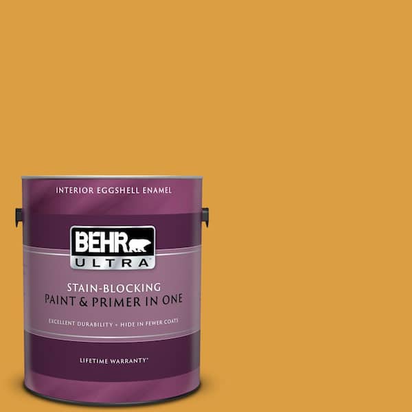 BEHR ULTRA 1 gal. #UL150-3 Solar Fusion Eggshell Enamel Interior Paint and Primer in One