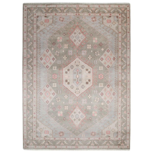 Utica Contemporary Gray 8 ft. x 10 ft. Area Rug
