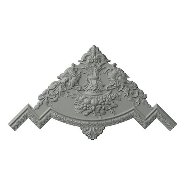 Ekena Millwork 23.13 in. D x 1.5 in. W x 0.88 in. L Primed Polyurethane Panel Moulding