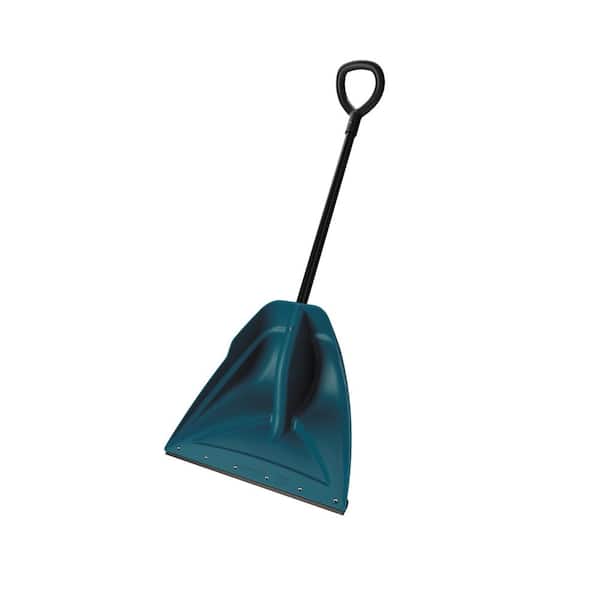 Suncast 49.5 in. Plastic Handle Steel Snow Shovel SC648554D - The