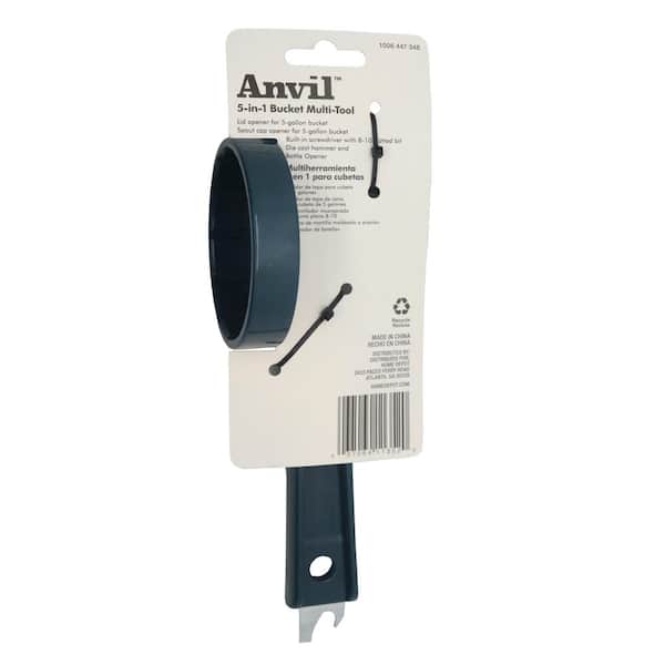 Anvil 5-in-1 Pail Opener Tool PPO5-ANV - The Home Depot