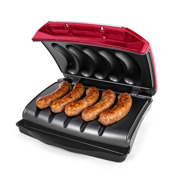Sausage and Brat Grill in Red