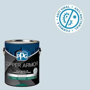 1 gal. PPG10-27 Tradewinds Semi-Gloss Antiviral and Antibacterial Interior Paint with Primer