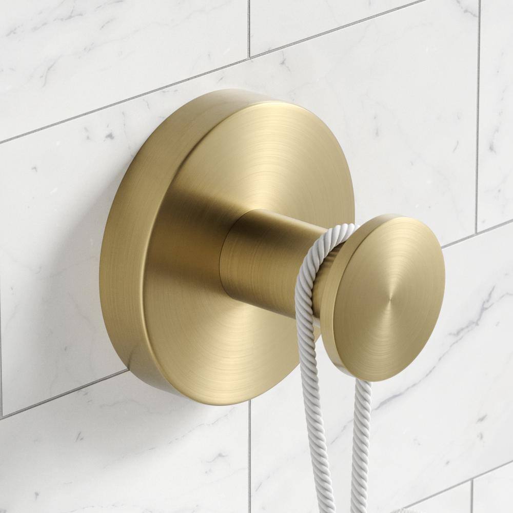 Elie Brushed Gold Wall Mounted Towel Hook