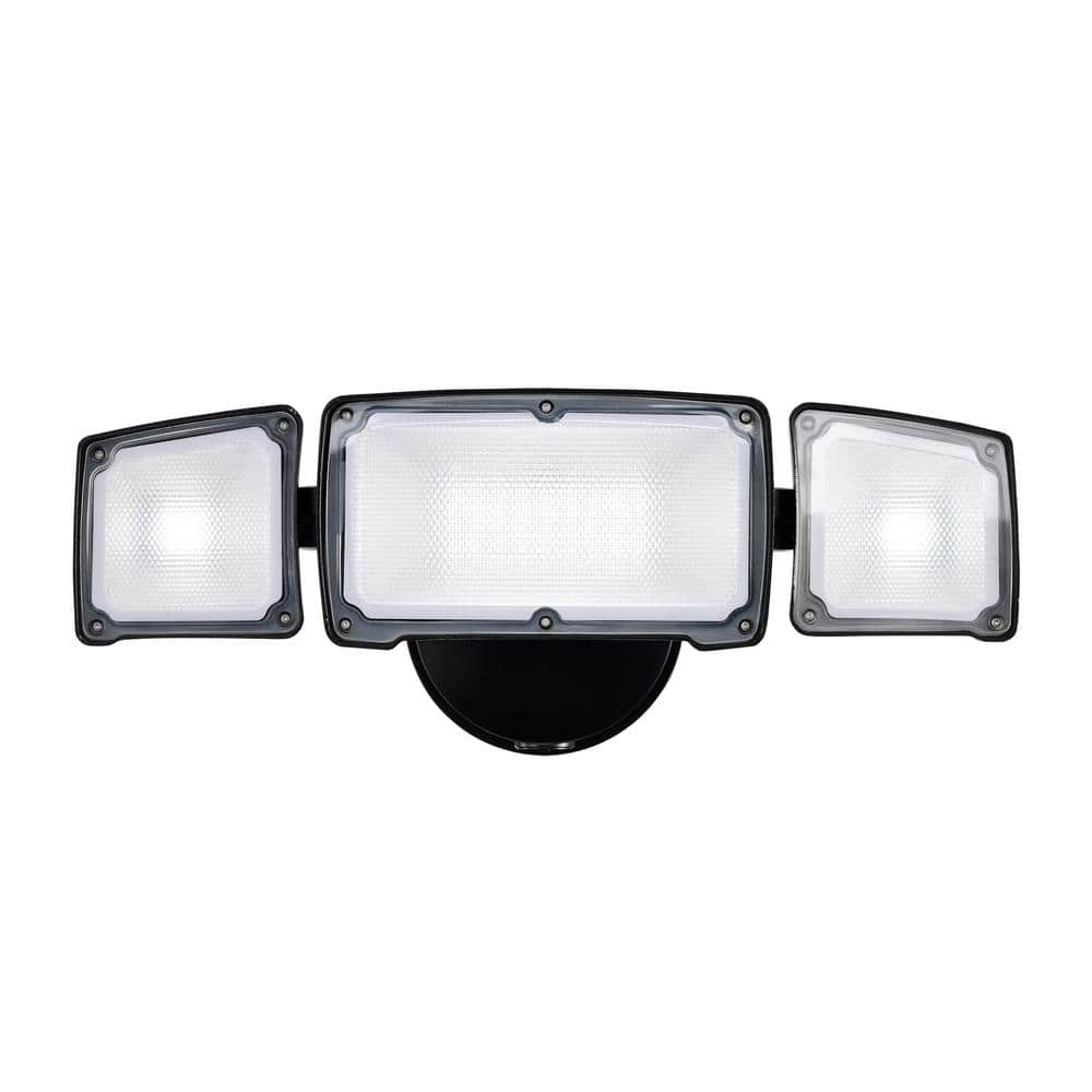 Have A Question About Awsens Light Black Outdoor Integrated Led Security Flood Light Wall Or