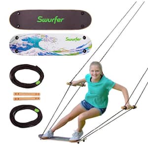 Treeskate Wave Stand Up Skateboard Swing