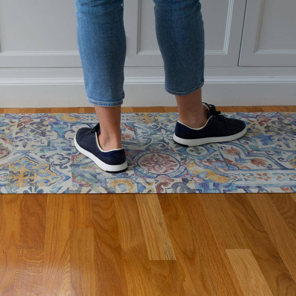 Global Chic Floral Anti-Fatigue Comfort Mat