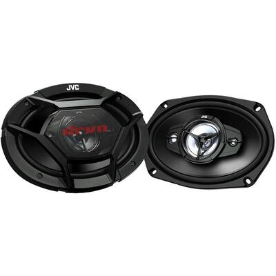 drvn DR Series 550-Watt 4-Way Shallow-Mount Coaxial Speakers