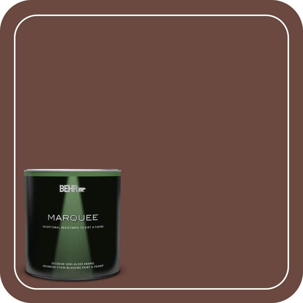 1 qt. #S-G-740 Brown Eyes Semi-Gloss Enamel Exterior Paint & Primer price history on PriceWatchPro