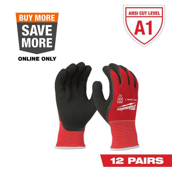 Milwaukee 48-22-8911 Cut Level 1 Insulated Winter Work Gloves - Size M