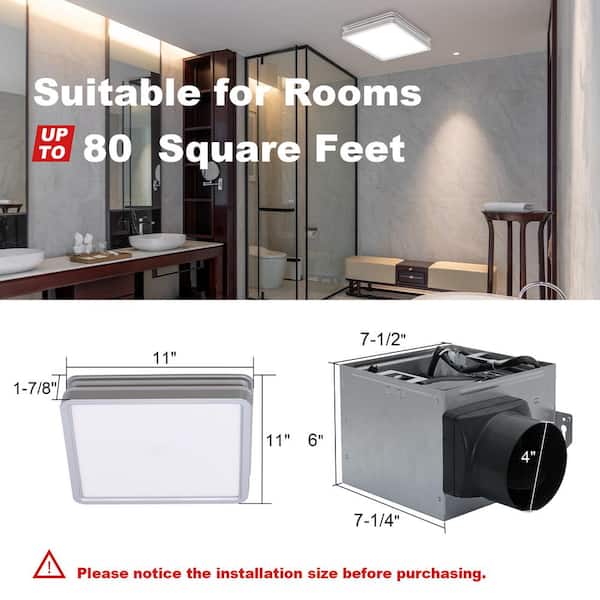 Bathroom Vent Fan With Light Akicon Exhaust Fan With Light