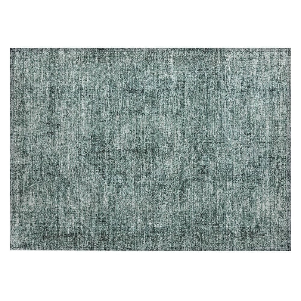 Chantille Machine Washable Indoor/Outdoor Abstract ACN2726 Teal 2 ft. x 3 ft. Accent Rug price history on PriceWatchPro