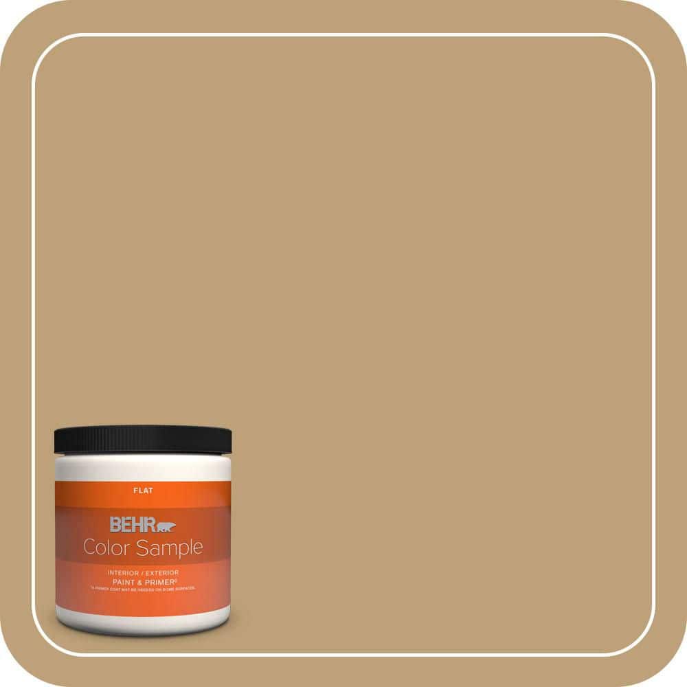 8 oz. #PMD-50 Winter Wheat Flat Interior/Exterior Paint & Primer Color Sample price history on PriceWatchPro