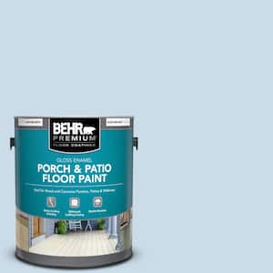 1 gal. #M510-1 Blue Me Away Gloss Enamel Interior/Exterior Porch and Patio Floor Paint