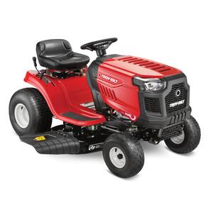 Pony 42 in. 15.5 HP Briggs and Stratton Engine 7 Speed Manual Drive Gas Riding Lawn Tractor (CA Compliant)