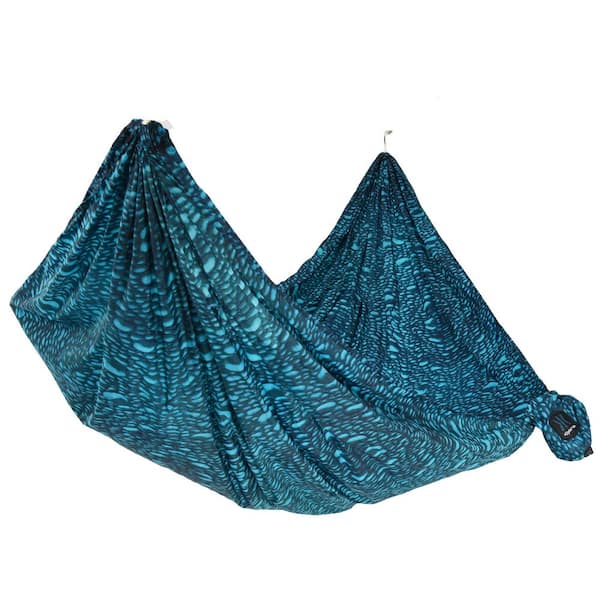 Kijaro Cayman Blue Iguana Ultralight Hammock Journey Print
