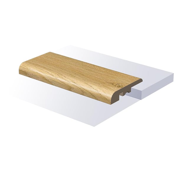 Selkirk Clear Shelter Cove 0.35 in. T x 1.57 in. W x 94 in. L Waterproof Vinyl End Cap Moulding