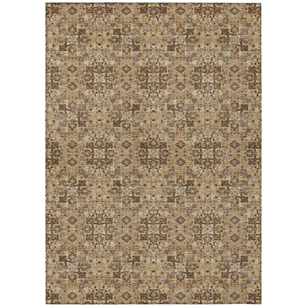 Chantille Machine Washable Indoor/Outdoor Abstract ACN2705 Copper 10 ft. x 14 ft. Area Rug price history on PriceWatchPro