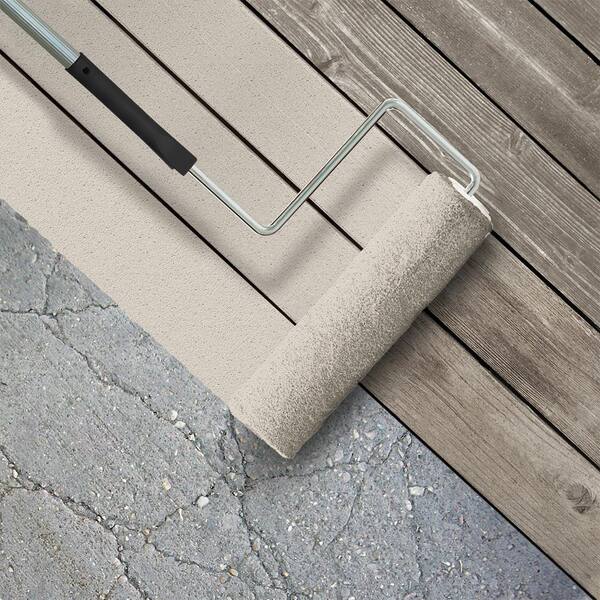 1 gal. #HDC-CT-19 Windrush Textured Low-Lustre Enamel Interior/Exterior Porch and Patio Anti-Slip Floor Paint