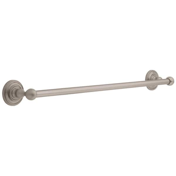 home depot towel bars brushed nickel