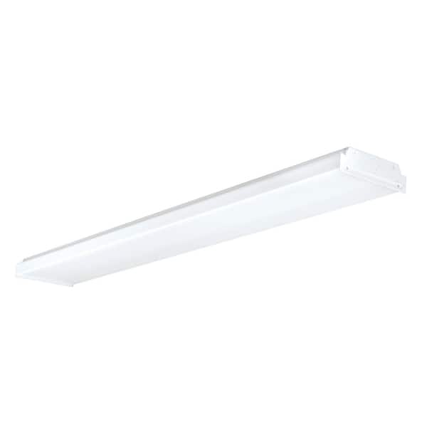 AFX LED Wrap 48 in. 4-Light White LED Flush Mount