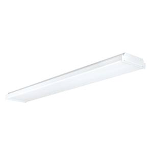 LED Wrap 48 in. 4-Light White LED Flush Mount