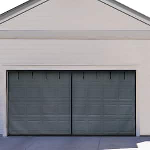 16 ft. x 7 ft. Two Car Roll-Up Garage Door Screen with Magnetic Closure