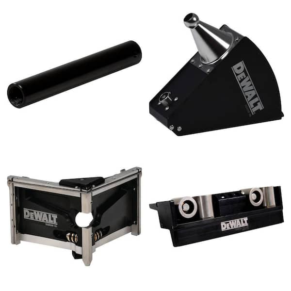 DEWALT Corner Tool Handle with Adapters, 7 in. Applicator, 3.5 in. Finisher and Inside Corner Roller Combo