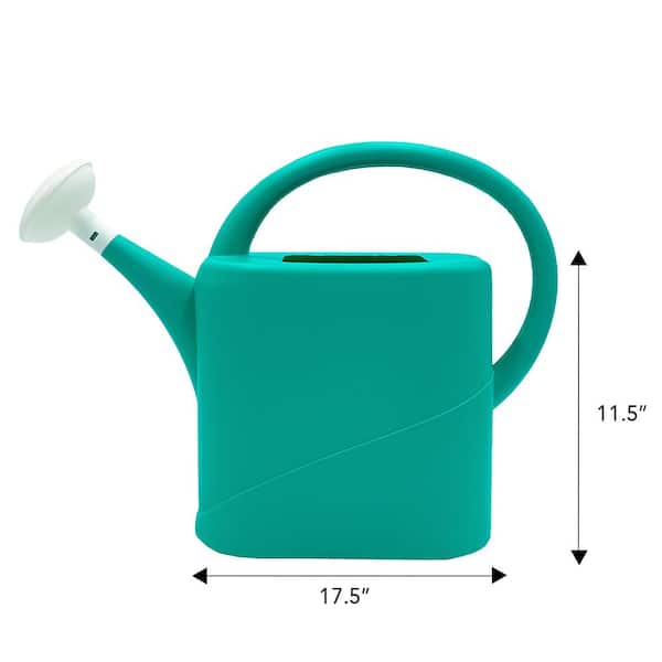 CHG CLASSIC HOME & GARDEN 2 Gal. Spring Green Plastic Watering Can  B32012-826P - The Home Depot