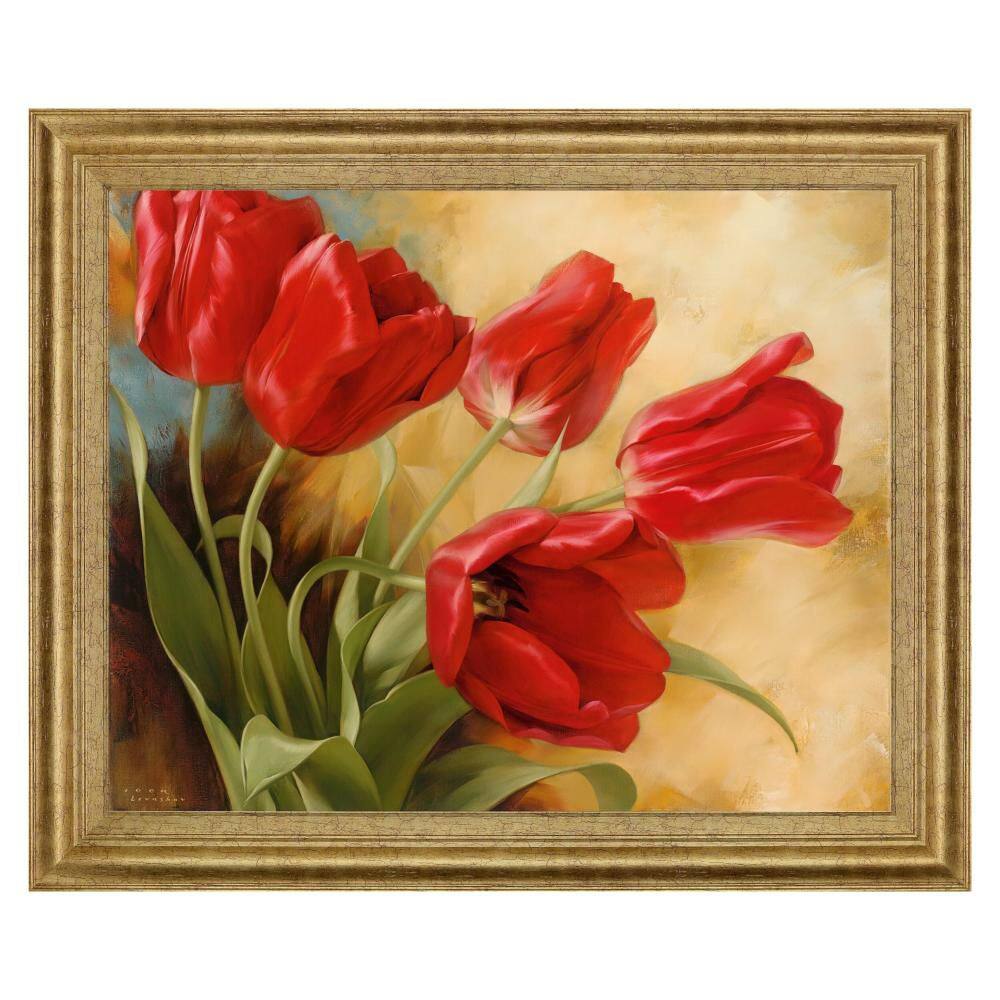 Garden In Hollard Il By Igor Levashou Framed Print Nature Wall Art 28 in. x 34 in. price history on PriceWatchPro