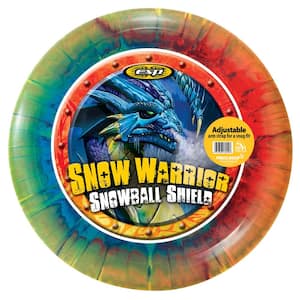Snow Warrior Extra-Wide 18 in. Dia Snowball Shield